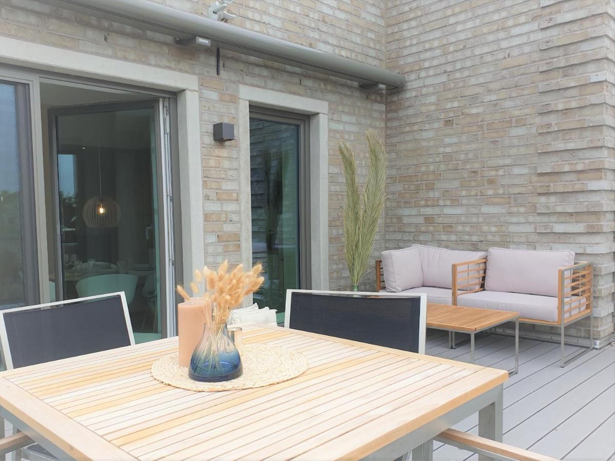 Penthouse Sonneneck , Am Alten Deich 4-6, Whg 2 25 Dangast Kültér fotó
